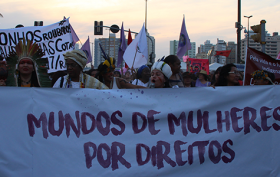 capa Marcha das mulheres