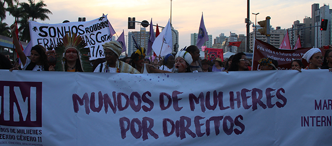 capa Marcha das mulheres